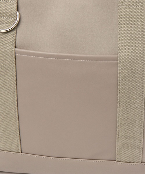 LAKOLE（ラコレ）の「ネオプレーンシンプルトートバッグ / 996077（トートバッグ・メンズ・ブラック/サンドグレー/チャコール・FREE）」の14枚目の写真