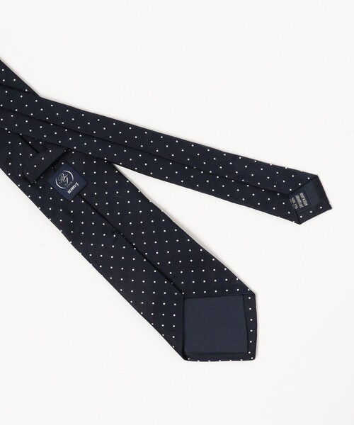 【新品】BEAMS F ドット ジャカードタイ BEAMS F / ドット柄 ジャカード ネクタイ 【公式通販】