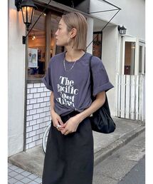 Ungrid | ヴィンテージウォッシュロゴビッグTee(Tシャツ/カットソー)