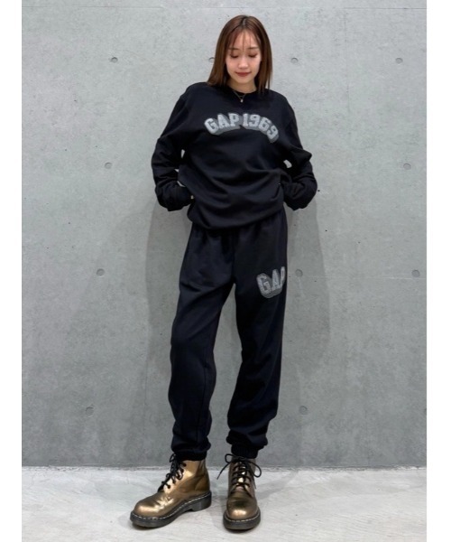 GAP(ギャップ)の「GAP1969ロゴ ジョガーパンツ(ユニセックス)(スウェットパンツ・メンズ・ネイビー/ホワイト系その他/ライトグレー/ブラック・L/XL/XS/M/S)」の14枚目の写真