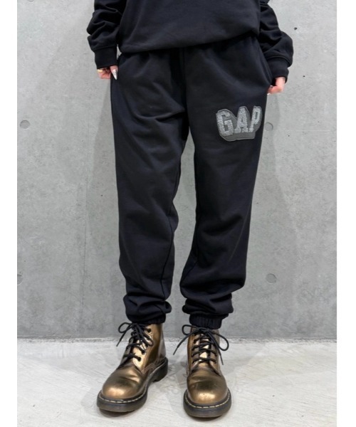 GAP(ギャップ)の「GAP1969ロゴ ジョガーパンツ(ユニセックス)(スウェットパンツ・メンズ・ネイビー/ホワイト系その他/ライトグレー/ブラック・L/XL/XS/M/S)」の15枚目の写真