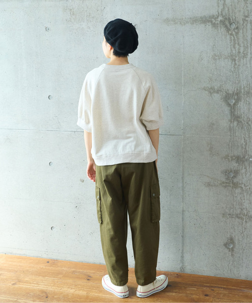 PAR ICI LILACプリント 半袖スウェット PAR ICI（パーリッシィ）の「LILACプリント 半袖スウェット（T