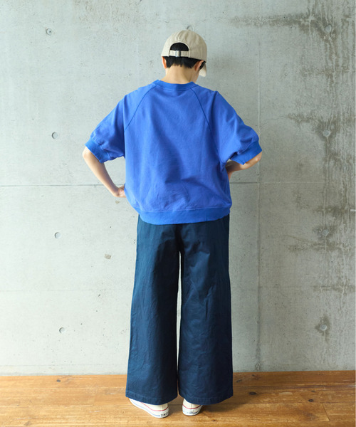 PAR ICI（パーリッシィ）の「LILACプリント 半袖スウェット（Tシャツ/カットソー・レディース・グレー/カーキ/ブルー・FREE）」の21枚目の写真