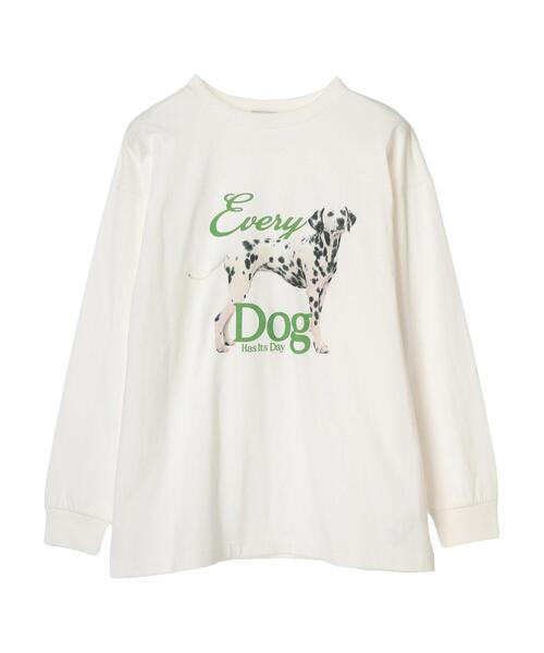 earth music&ecology（アースミュージックアンドエコロジー）の「アソートアニマルプリントロンTee（Tシャツ/カットソー・レディース・ブルー/グリーン/ブラウン/ピンク・FREE）」の21枚目の写真