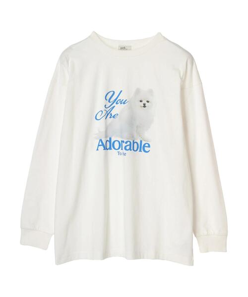 earth music&ecology（アースミュージックアンドエコロジー）の「アソートアニマルプリントロンTee（Tシャツ/カットソー・レディース・ブルー/グリーン/ブラウン/ピンク・FREE）」の22枚目の写真