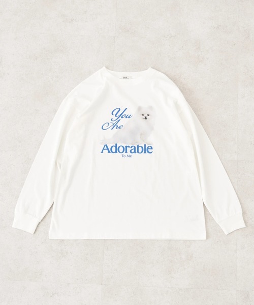 earth music&ecology（アースミュージックアンドエコロジー）の「アソートアニマルプリントロンTee（Tシャツ/カットソー・レディース・ブルー/グリーン/ブラウン/ピンク・FREE）」の11枚目の写真