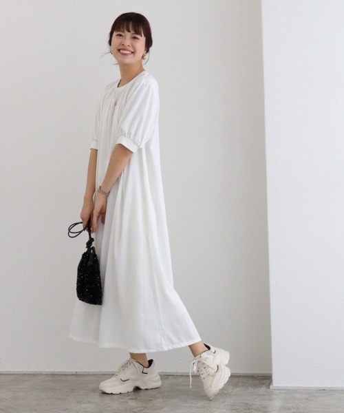 Pierrot（ピエロ）の「ニットビスチェセットワンピース（ワンピース・レディース・グレー/ブラック・PM/M/L）」の19枚目の写真