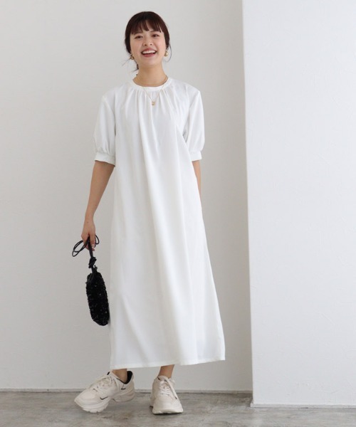 Pierrot（ピエロ）の「ニットビスチェセットワンピース（ワンピース・レディース・グレー/ブラック・PM/M/L）」の21枚目の写真