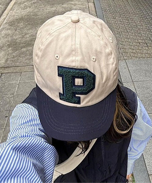 U.S. POLO ASSN.(ユーエスポロアッスン)の「サガラロゴキャップ(キャップ・メンズ・ブラック/アイボリー・FREE)」の2枚目の写真
