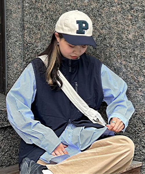 U.S. POLO ASSN.(ユーエスポロアッスン)の「サガラロゴキャップ(キャップ・メンズ・ブラック/アイボリー・FREE)」の3枚目の写真