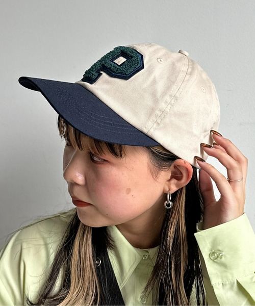U.S. POLO ASSN.(ユーエスポロアッスン)の「サガラロゴキャップ(キャップ・メンズ・ブラック/アイボリー・FREE)」の6枚目の写真