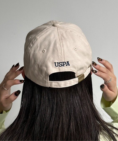 U.S. POLO ASSN.(ユーエスポロアッスン)の「サガラロゴキャップ(キャップ・メンズ・ブラック/アイボリー・FREE)」の7枚目の写真