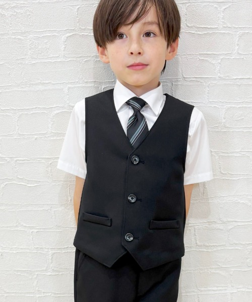 CHOPIN キッズ 子供服 フォーマル スーツ 男の子 半袖 半ズボン