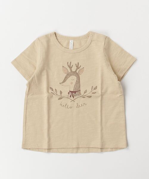 【セール】『Rylee＋Cru』BASIC TEE || HELLO DEER（その他ベビー用品）｜Rylee + Cru（ライリーアンドクルー）