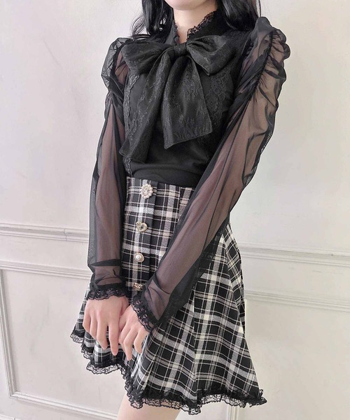 couture BY ROJITA（クチュールバイロジータ）の「レースリボンシアー 