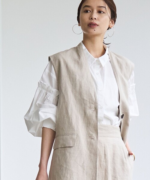 coen(コーエン)の「【RONEL】ボリュームスリーブデザインブラウス(シャツ/ブラウス・レディース・その他1/その他2/ホワイト・S/M)」の7枚目の写真