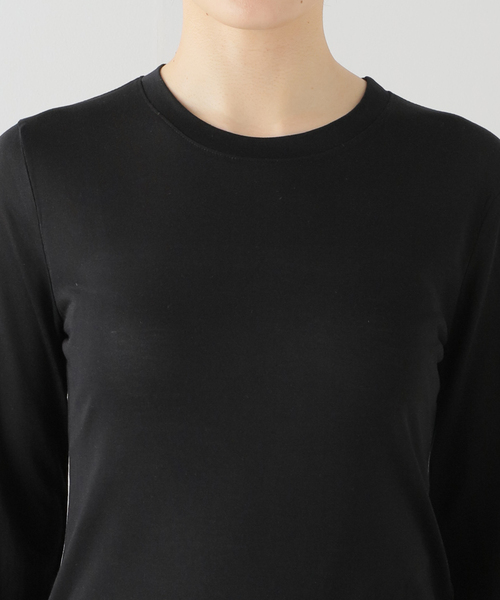 EDIT. FOR LULU(エディットフォールル)の「【VERSO/ヴェルソ】Skirf Long Sleeve Jersey Top(Tシャツ/カットソー・レディース・ブラック/レッド/ホワイト・FREE)」の8枚目の写真