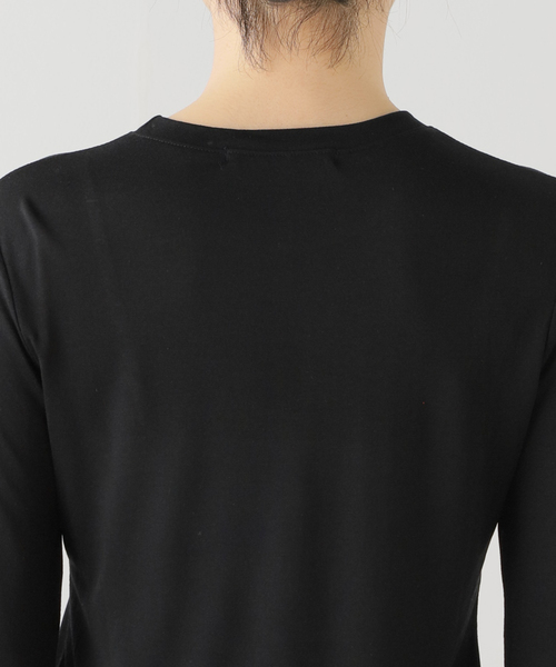 EDIT. FOR LULU(エディットフォールル)の「【VERSO/ヴェルソ】Skirf Long Sleeve Jersey Top(Tシャツ/カットソー・レディース・ブラック/レッド/ホワイト・FREE)」の9枚目の写真