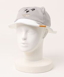 salle de bal（サルデバル）の「POLAR BEAR BANK / ポーラーベアバンク  スウェットベアタレ付きシルエットハット PBB 034 MMI（ハット）」