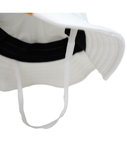 salle de bal（サルデバル）の「POLAR BEAR BANK / ポーラーベアバンク  スウェットベアタレ付きシルエットハット PBB 034 MMI（ハット・レディース・アイボリー/グレー・XS/M/S）」の8枚目の写真