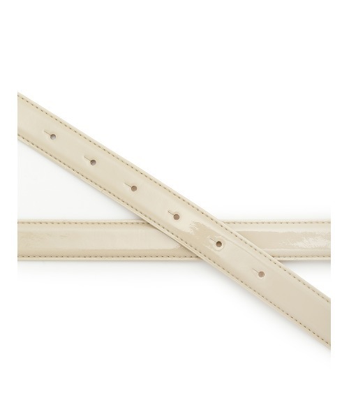 FRAY I.D（フレイアイディー）の「ロゴモチーフベルト（ベルト・レディース・ブラック/キャメル/ライトベージュ・FREE）」の10枚目の写真