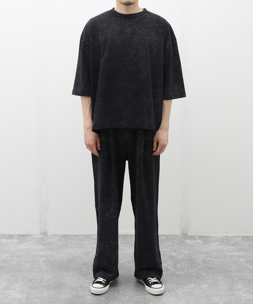 WILLY CHAVARRIA(ウィリーチャバリア)の「WILLY CHAVARRIA NORTHSIDER JOGGER PANTS BSP501-B(その他パンツ・メンズ・ブラック系その他・SMALL/MEDIUM)」の2枚目の写真