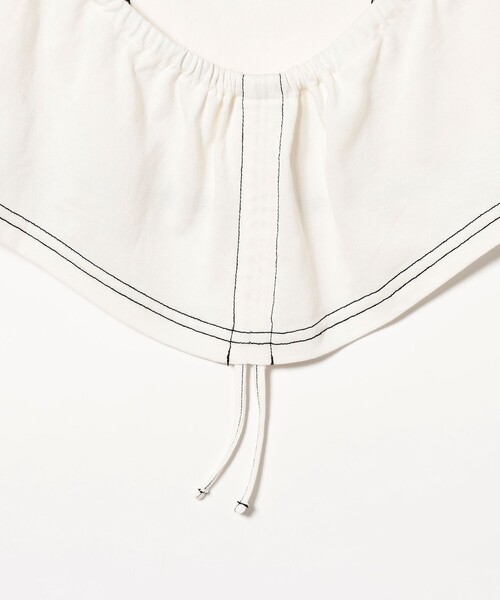 Ray BEAMS（レイビームス）の「Ray BEAMS / バック オープン ステッチ Tシャツ（Tシャツ/カットソー・レディース・ブラック/オフホワイト・ONE SIZE）」の17枚目の写真