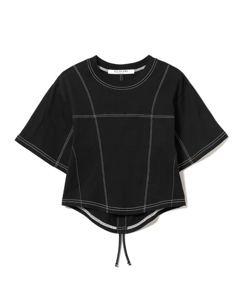 Ray BEAMS（レイビームス）の「Ray BEAMS / バック オープン ステッチ Tシャツ（Tシャツ/カットソー・レディース・ブラック/オフホワイト・ONE SIZE）」の19枚目の写真