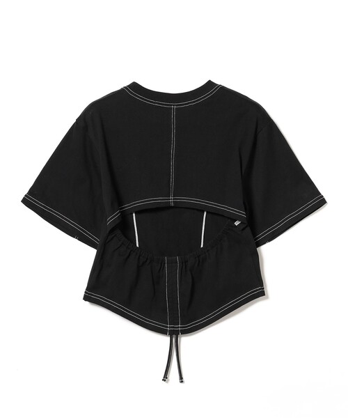 Ray BEAMS（レイビームス）の「Ray BEAMS / バック オープン ステッチ Tシャツ（Tシャツ/カットソー・レディース・ブラック/オフホワイト・ONE SIZE）」の20枚目の写真