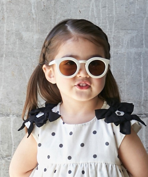 petit main（プティマイン）の「ボストン風サングラス（サングラス・キッズ・ライトピンク/アイボリー/ライトグリーン・FREE）」の2枚目の写真
