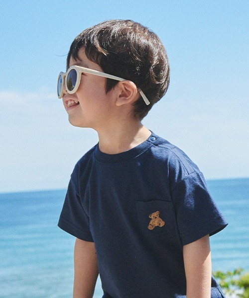 petit main（プティマイン）の「ボストン風サングラス（サングラス・キッズ・ライトピンク/アイボリー/ライトグリーン・FREE）」の9枚目の写真