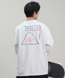 POLER/ポーラー 水陸両用Tシャツ/ラッシュガード/長袖Tシャツ オーバーサイズ UVケア 249MCV0025