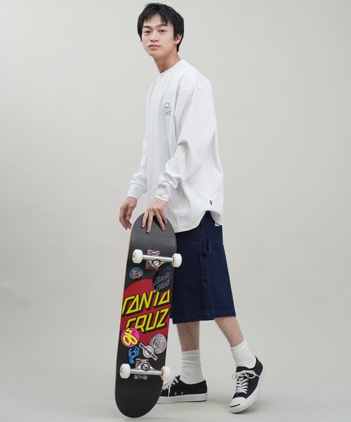 POLeR(ポーラー)の「POLER/ポーラー 水陸両用Tシャツ/ラッシュガード/長袖Tシャツ オーバーサイズ UVケア 249MCV0025(Tシャツ/カットソー・メンズ・オリーブ/ブラック/ホワイト・M/L/XL)」の8枚目の写真