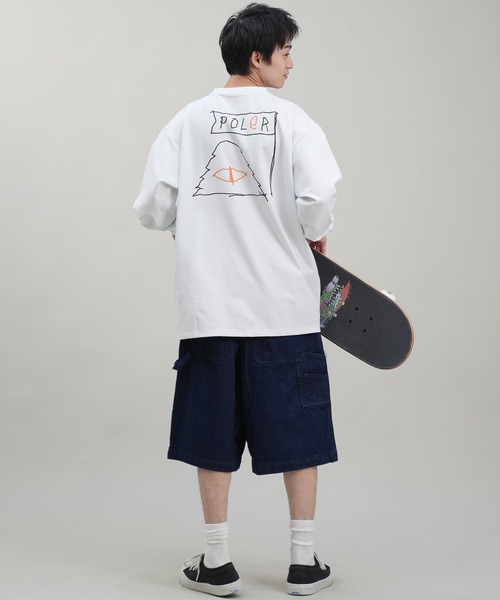 セール】POLER/ポーラー 水陸両用Tシャツ/ラッシュガード/長袖T
