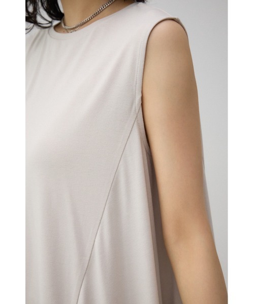 AZUL by moussy(アズールバイマウジー)の「T/Fクリーンクールノースリーブトップス(Tシャツ/カットソー・レディース・ライトグレー/ブルー/ブラック・SMALL/MEDIUM)」の12枚目の写真