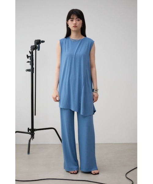 ネックジャガードスウェットトップス｜MEN｜251GAC90-296I｜AZUL
