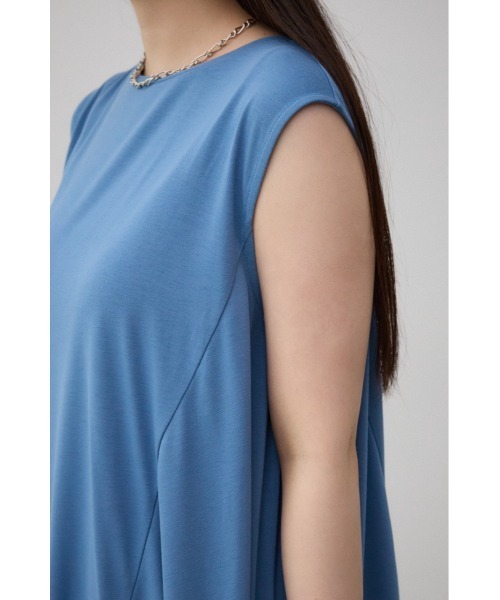 AZUL by moussy(アズールバイマウジー)の「T/Fクリーンクールノースリーブトップス(Tシャツ/カットソー・レディース・ライトグレー/ブルー/ブラック・SMALL/MEDIUM)」の22枚目の写真