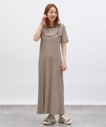 LAKOLE | 【2点SET】TEEセットキャミワンピース / 113795(ワンピース)
