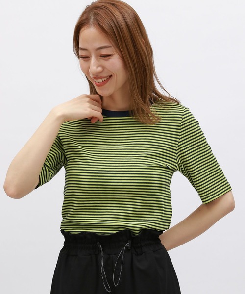 LAKOLE（ラコレ）の「【2点SET】TEEセットキャミワンピース / 113795（ワンピース・レディース・ブラック/アイボリー/ライトグリーン・SMALL/MEDIUM）」の7枚目の写真