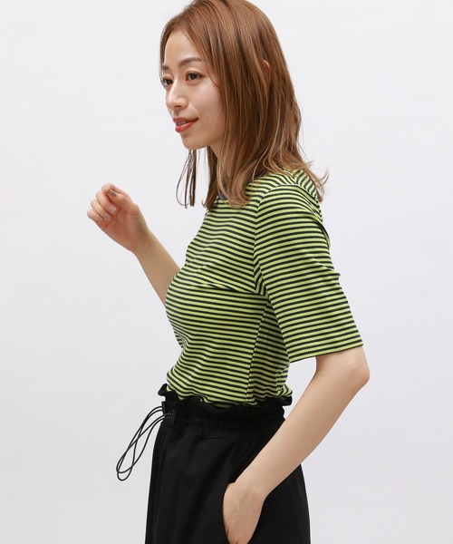 LAKOLE（ラコレ）の「【2点SET】TEEセットキャミワンピース / 113795（ワンピース・レディース・ブラック/アイボリー/ライトグリーン・SMALL/MEDIUM）」の8枚目の写真