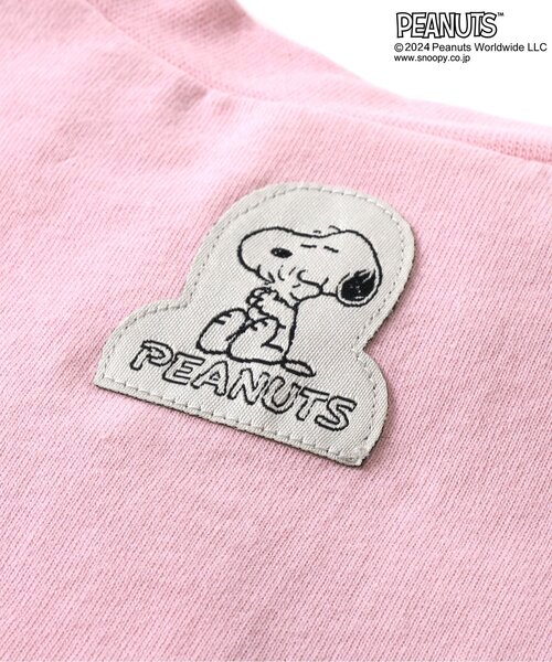 PEANUTS（ピーナッツ）の「PEANUTSアソートTシャツ（Tシャツ/カットソー・キッズ・ブルー/オフホワイト/アイボリー/ピンク・80/90/100/110/120/130）」の10枚目の写真