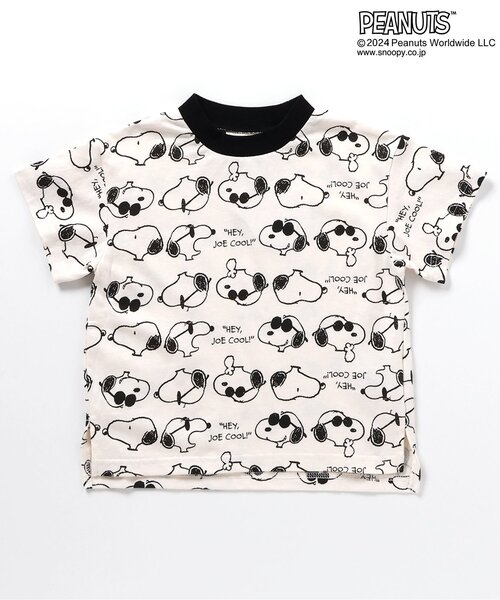 PEANUTS（ピーナッツ）の「PEANUTSアソートTシャツ（Tシャツ/カットソー・キッズ・ブルー/オフホワイト/アイボリー/ピンク・80/90/100/110/120/130）」の13枚目の写真