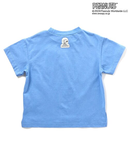 PEANUTS（ピーナッツ）の「PEANUTSアソートTシャツ（Tシャツ/カットソー・キッズ・ブルー/オフホワイト/アイボリー/ピンク・80/90/100/110/120/130）」の15枚目の写真