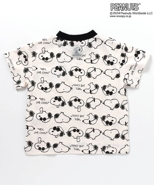 PEANUTS（ピーナッツ）の「PEANUTSアソートTシャツ（Tシャツ/カットソー・キッズ・ブルー/オフホワイト/アイボリー/ピンク・80/90/100/110/120/130）」の16枚目の写真