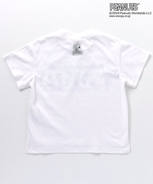 PEANUTS（ピーナッツ）の「PEANUTSアソートTシャツ（Tシャツ/カットソー・キッズ・ブルー/オフホワイト/アイボリー/ピンク・80/90/100/110/120/130）」の17枚目の写真