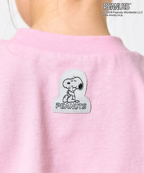 PEANUTS（ピーナッツ）の「PEANUTSアソートTシャツ（Tシャツ/カットソー・キッズ・ブルー/オフホワイト/アイボリー/ピンク・80/90/100/110/120/130）」の20枚目の写真