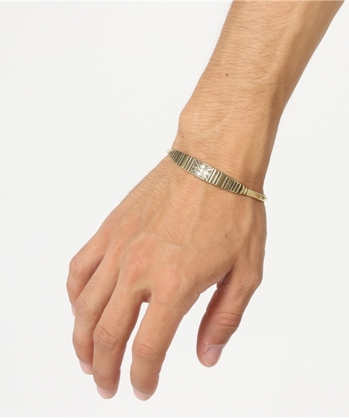 チャイハネ（チャイハネ）の「【チャイハネ】トゥーアバングル / ブレスレット（バングル/リストバンド・メンズ・ゴールド/シルバー・FREE）」の7枚目の写真