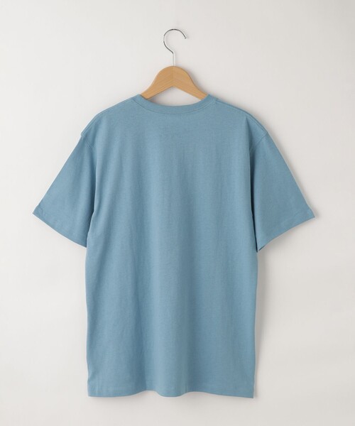 &Bridge(アンドブリッジ)の「SALTS(ソルツ) スケボーベアー刺しゅうTシャツ(Tシャツ/カットソー・メンズ・ブルーグリーン・02)」の3枚目の写真