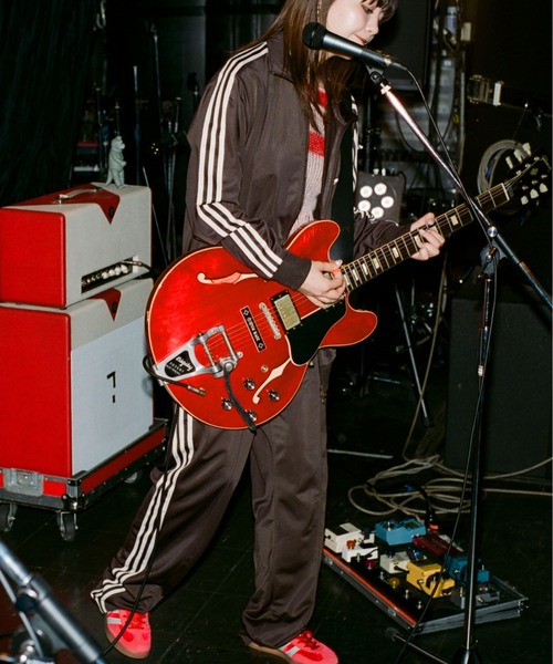 adidas（アディダス）の「adidas BB TRACKTOP / アディダス ベッケンバウアー トラックトップ（ジャージ・メンズ・ブラウン・S/M/L/XL/XXL/3XL）」の4枚目の写真