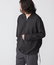 【ZOZO限定】SHIPS.me: サイドレースプルオーバーコックシャツ